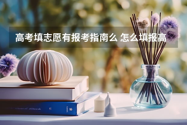 高考填志愿有报考指南么 怎么填报高考填报志愿