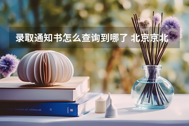 录取通知书怎么查询到哪了 北京京北职业技术学院高考录取通知书查询入口