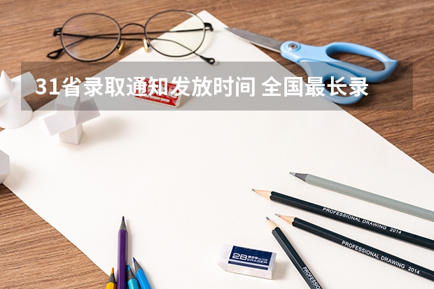 31省录取通知发放时间 全国最长录取通知书