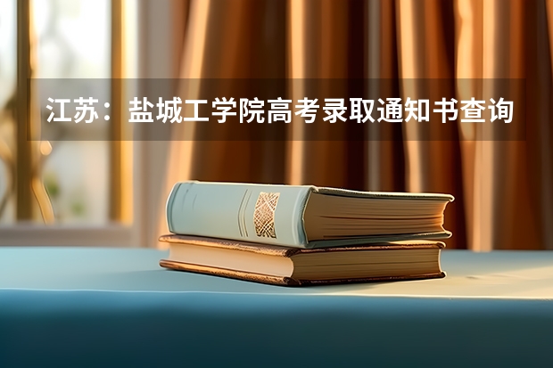 江苏：盐城工学院高考录取通知书查询入口 云南高考录取通知书发放时间