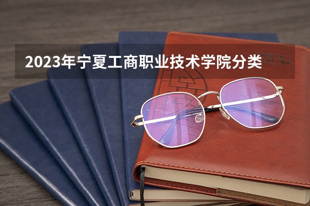 2023年宁夏工商职业技术学院分类考试招生专业有哪些？