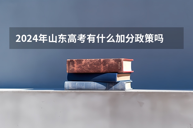 2024年山东高考有什么加分政策吗？