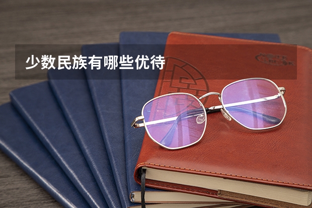少数民族有哪些优待
